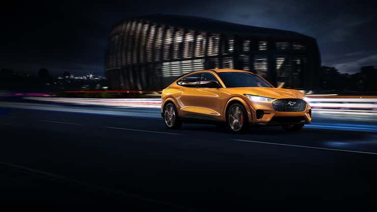 Image for The New Ford Mustang Mach-E Is An All-Electric Vehicle With A Soul