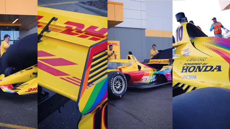Image for IndyCar Champ's Pride Livery Frickin' Rules