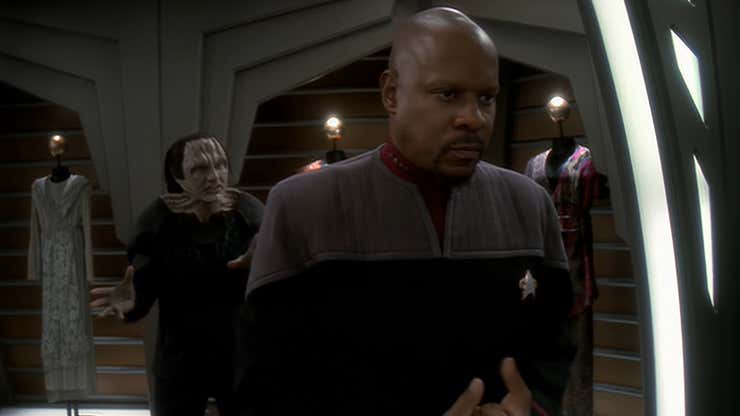 Image for The Best Moment in Deep Space Nine's Greatest Episode Is a Punch Left Unthrown