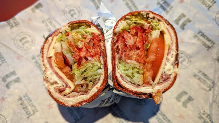 Image for Review: Jimmy John's Firecracker Wrap Brings The Heat But Not Much Else
