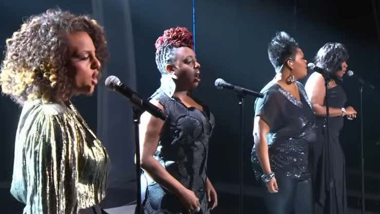 Image for Why the '4 Women' Quartet of Ledisi, Jill Scott, Kelly Price, Marsha Ambrosius Is Still Considered The Most Brilliant Performance — Ever