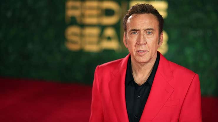 Image for Nicolas Cage to Star in Live-Action Spider-Man Noir Series