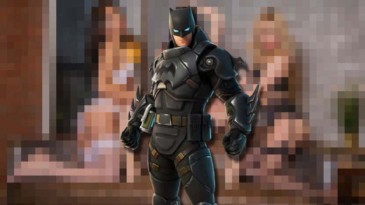 Image for This Company Will Give You A Fortnite Batman Skin If You Generate Enough AI Porn