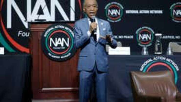 Image for Rev. Al Sharpton Surprised Everyone at His Luncheon By Bringing Out These Celebrities