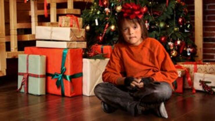 Image for Big Red Bow Placed On Top Of Brand-New Foster Child