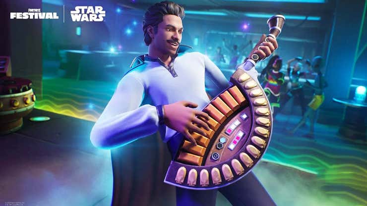 Image for Finally, The Galaxy's Coolest Character Arrives In Fortnite's Big Star Wars Update