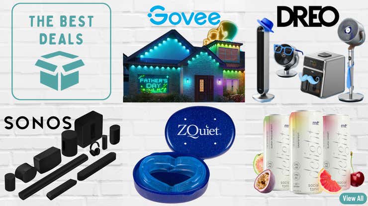 Image for Best Deals of the Day: Sonos, Dreo, Govee, ZQuiet, Medterra & More