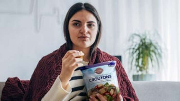 Image for Cheat Day Used On Entire Bag Of Croutons