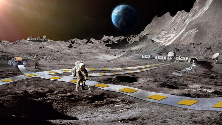 Image for NASA’s Bold Plan to Build the First Railway on the Moon