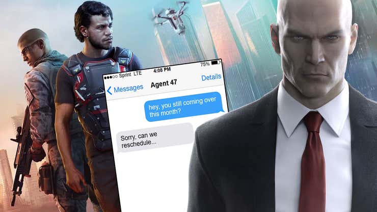 Image for 2025's Worst Game Delays Hitman Crossover As Devs Promise More Updates