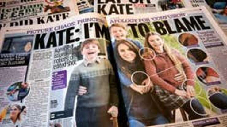 Image for Celebrities Give Kate Middleton Photoshop Advice