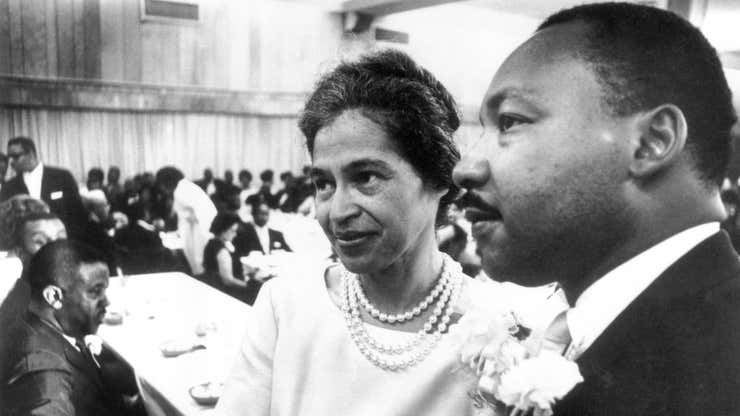 Image for This MLK Jr.- Rosa Parks Flyer Used to Promote an Atlanta-Area Event is the Most Offensive Thing We've Ever Seen