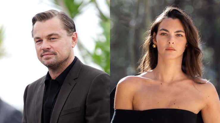 Image for Leonardo DiCaprio Sparks Engagement Rumors As Girlfriend Flaunts New NDA