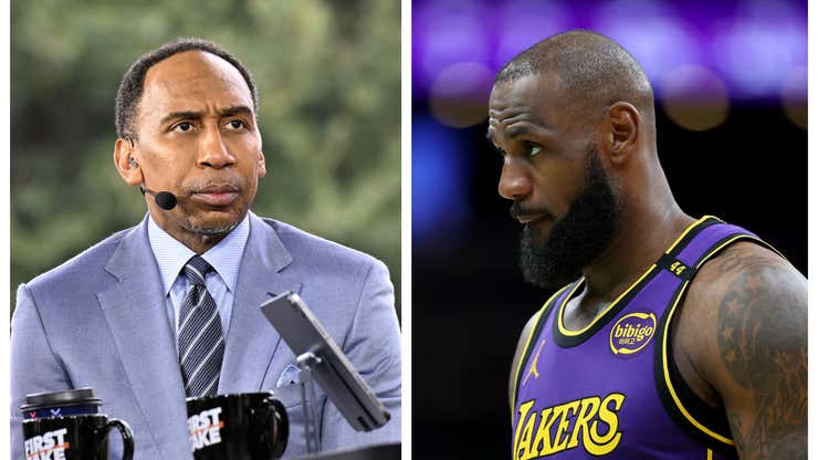 Image for Wow, Stephen A. Smith Isn't Done Clapping Up LeBron James Just Yet...