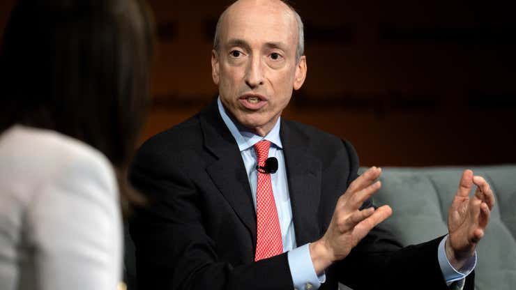 Image for SEC chair and crypto critic Gary Gensler resigns as Trump takes office