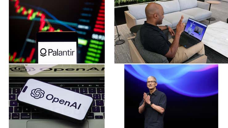 Image for Apple's new iPhone, Nvidia's new tool, and Palantir stock tanks: AI news roundup