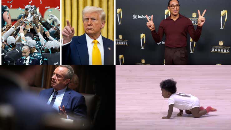 Image for MAGA Reacts To Eagles Declining Trump’s White House Invite, Don Lemon Spills ‘Messy’ Tea On Married MAGA Men Trying To Court Him, Black Baby Wows The Internet After Winning Crawling Contest, Blackity-Black Things Only We Would Understand And More