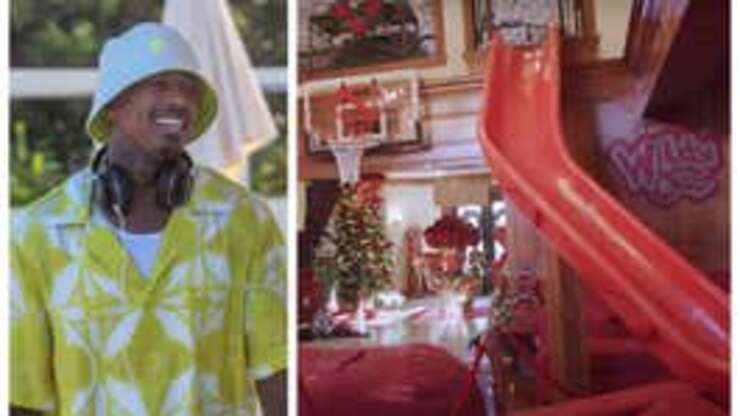 Image for A Look Inside Nick Cannon's New Jersey Mansion...Designed Just For His Kids!