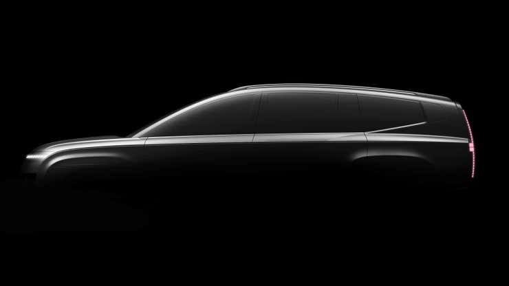 Image for Hyundai Ioniq 9 Teased As A Super Aerodynamic Three-Row Electric SUV