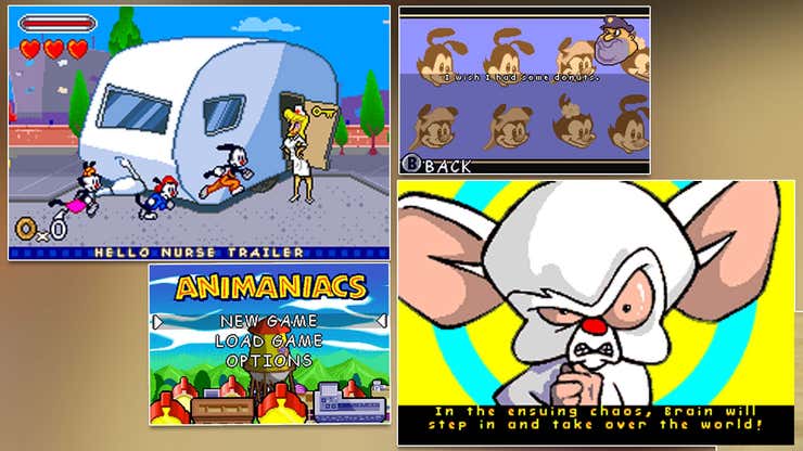 Image for A Canceled, But Nearly Finished Animaniacs Game Has Been Found