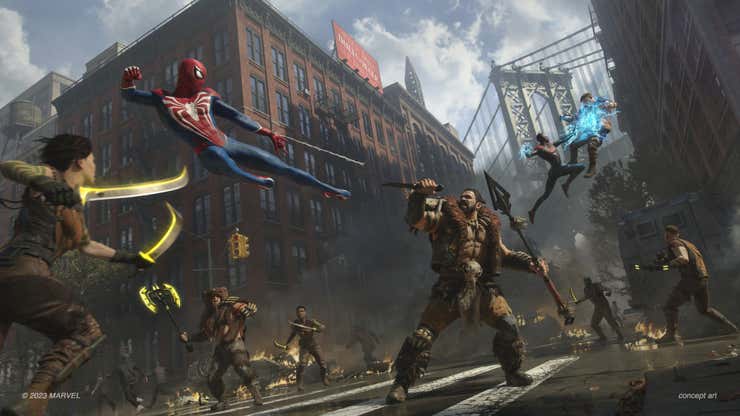Image for Spider-Man Won't Get a Multiplayer Game, and That's Just Fine
