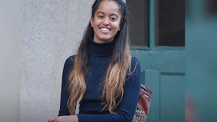 Image for Everyone Is Talking About Malia Obama's Plaid Dress She Wore in France