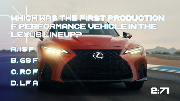 Image for So You Think You Know Everything About Performance Vehicles? Prove It.