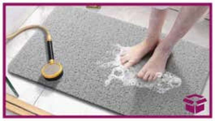 Image for The Secure Mat Keeps Your Bathroom Clean and Safe