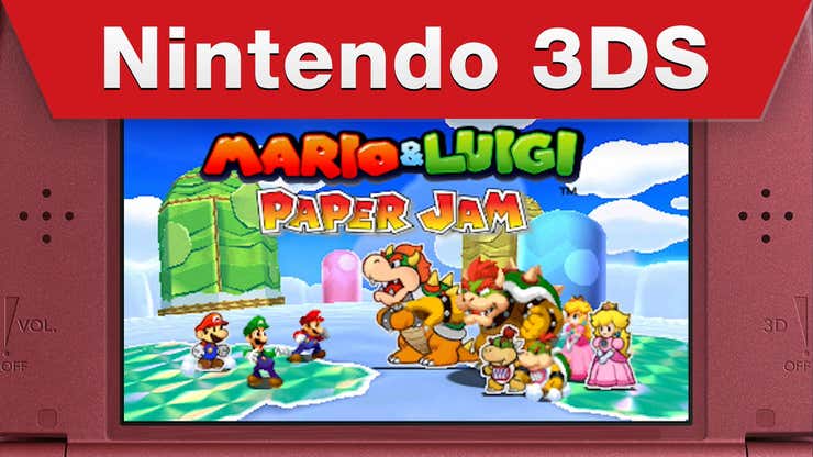 Image for Mario & Luigi: Paper Jam: The Kotaku Review