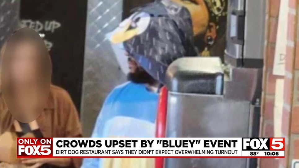 Image for Bluey Receives The Full Willy Wonka Experience, Making Kids Cry