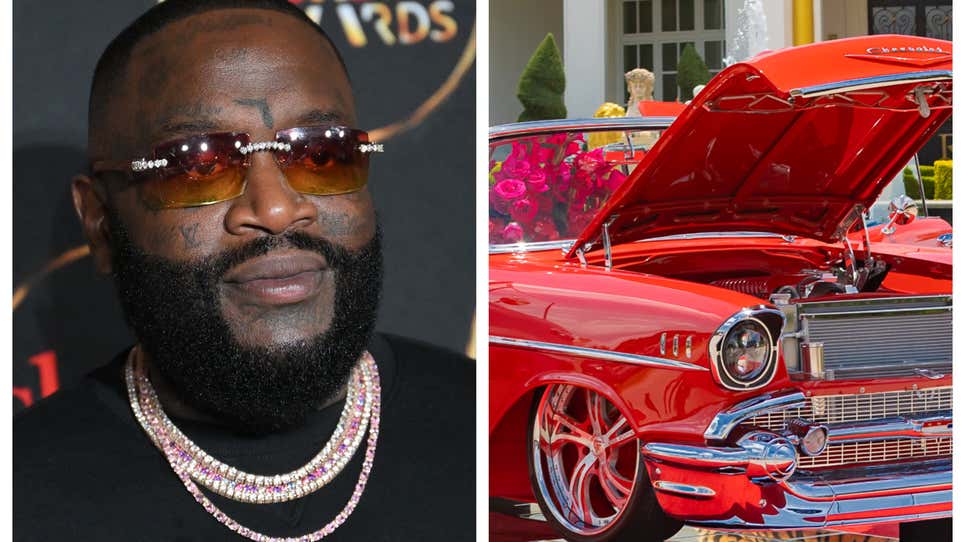 Image for A Peek at Rapper Rick Ross' Massive Luxury Car Collection Ahead of His ATL Car Show