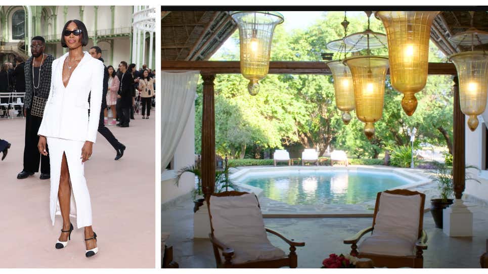 Image for Take a Peek Inside Naomi Campbell's Crib