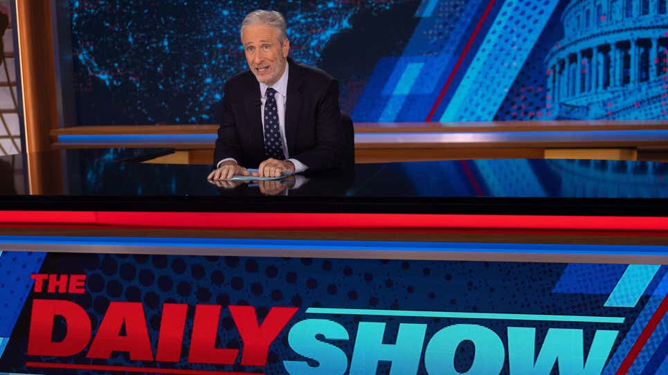 Image for Be not afraid of The Daily Show playing the hits