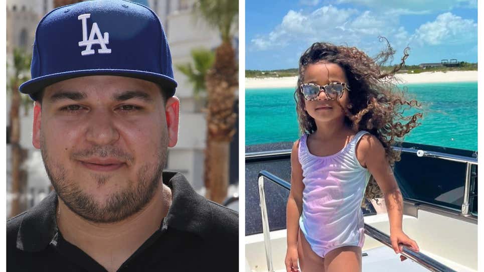 Image for Video of Blac Chyna and Rob Kardashian's Daughter Dream's Braids Has Gone Viral