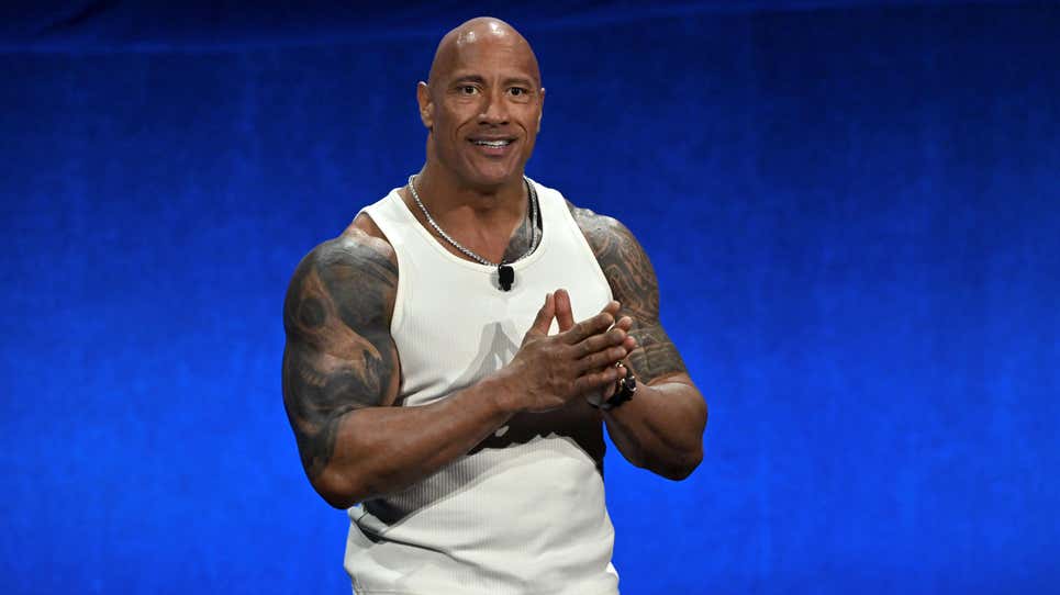Image for Come get your schadenfreude, the Dwayne Johnson hit piece is here