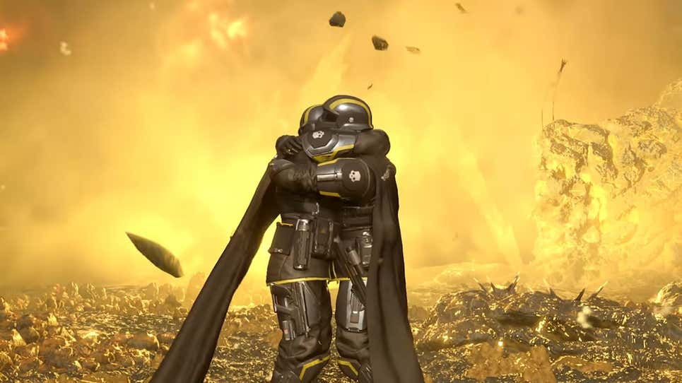 Image for Helldivers 2 Boss Says Sorry After Game Gets Review-Bombed To Hell