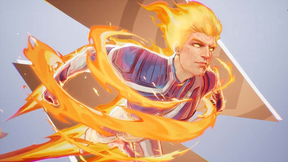 Image for The Human Torch Isn't Even Out Yet And He's Already Scaring Marvel Rivals Players