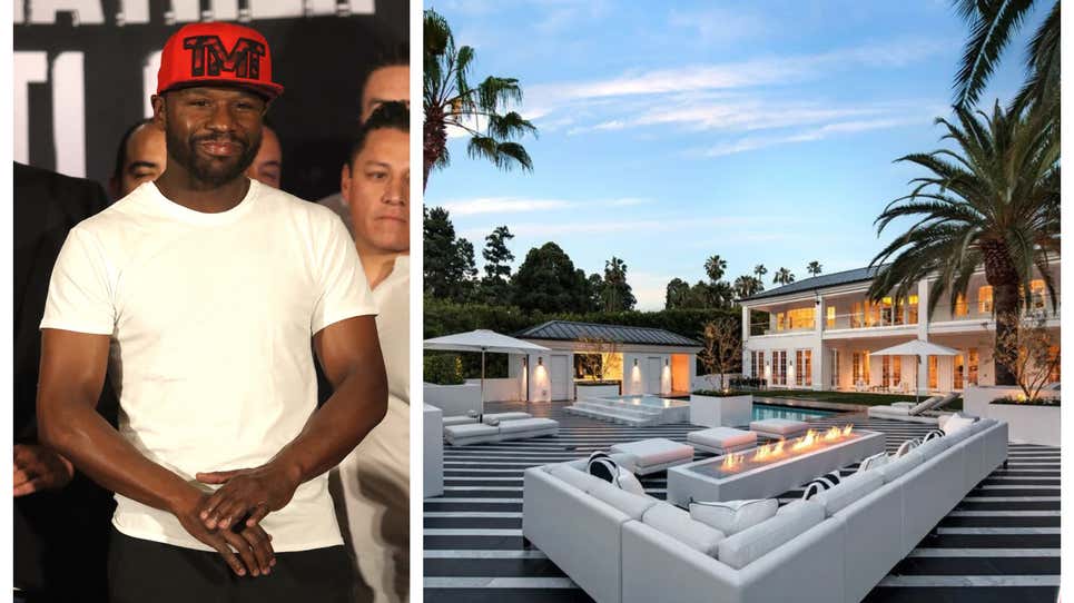 Image for Eche un vistazo a la mansión de Floyd Mayweather Jr. en Beverly Hills que está nuevamente a la venta