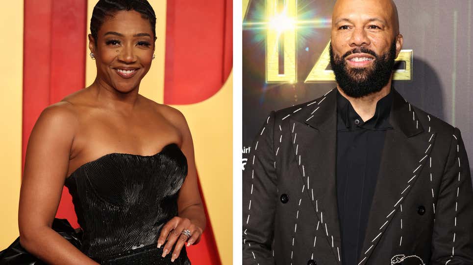 Image for Tiffany Haddish Spills the Tea on Ex Common's Infamous Dating 'Cycle'