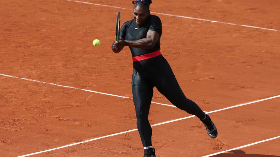 Image for Serena Williams Tells The Shocking Story Behind the Catsuit That Had Everyone Talking