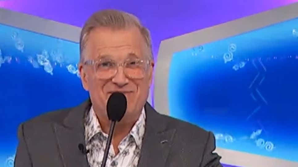 Image for Drew Carey gets so, so happy as Price Is Right contestant nails Showcase bid