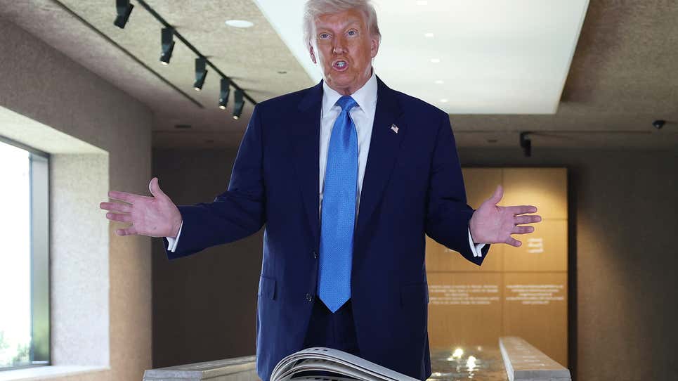 Image for Forget trade talks: Trump says the U.S. will just tell countries their tariff rates (again)