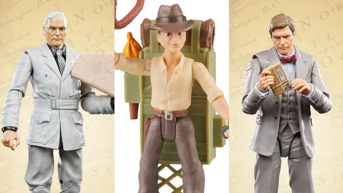 Hasbro indiana best sale jones action figures