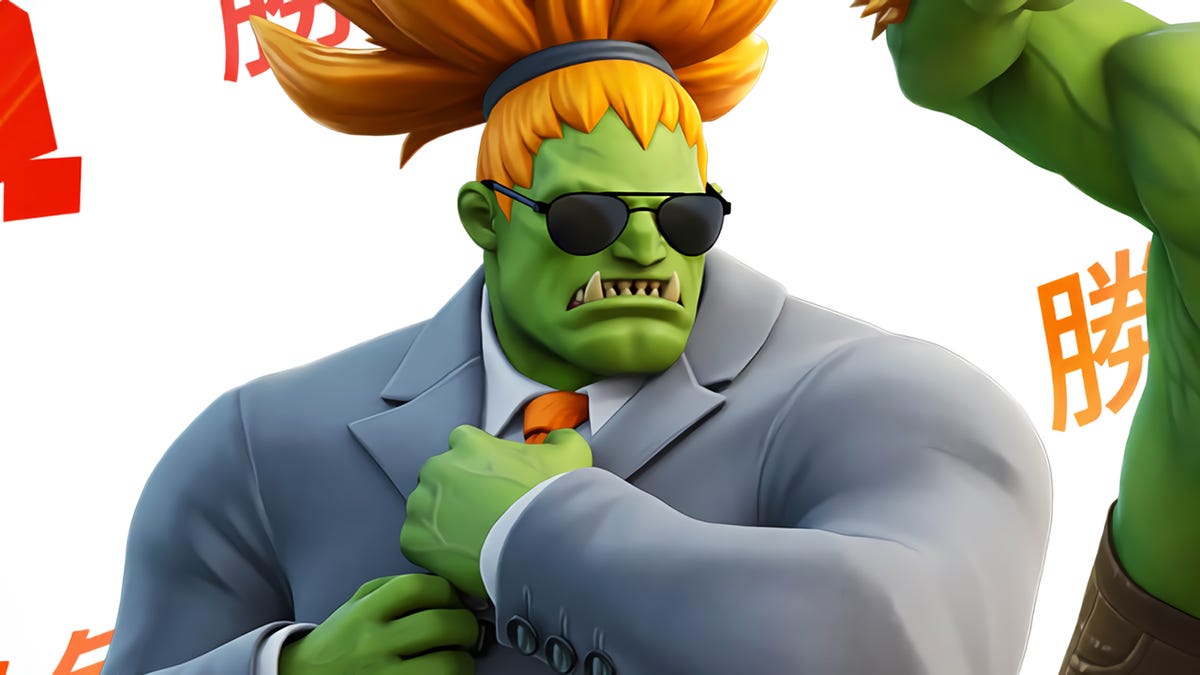 Street Fighter's Blanka & Sakura are coming to Fortnite