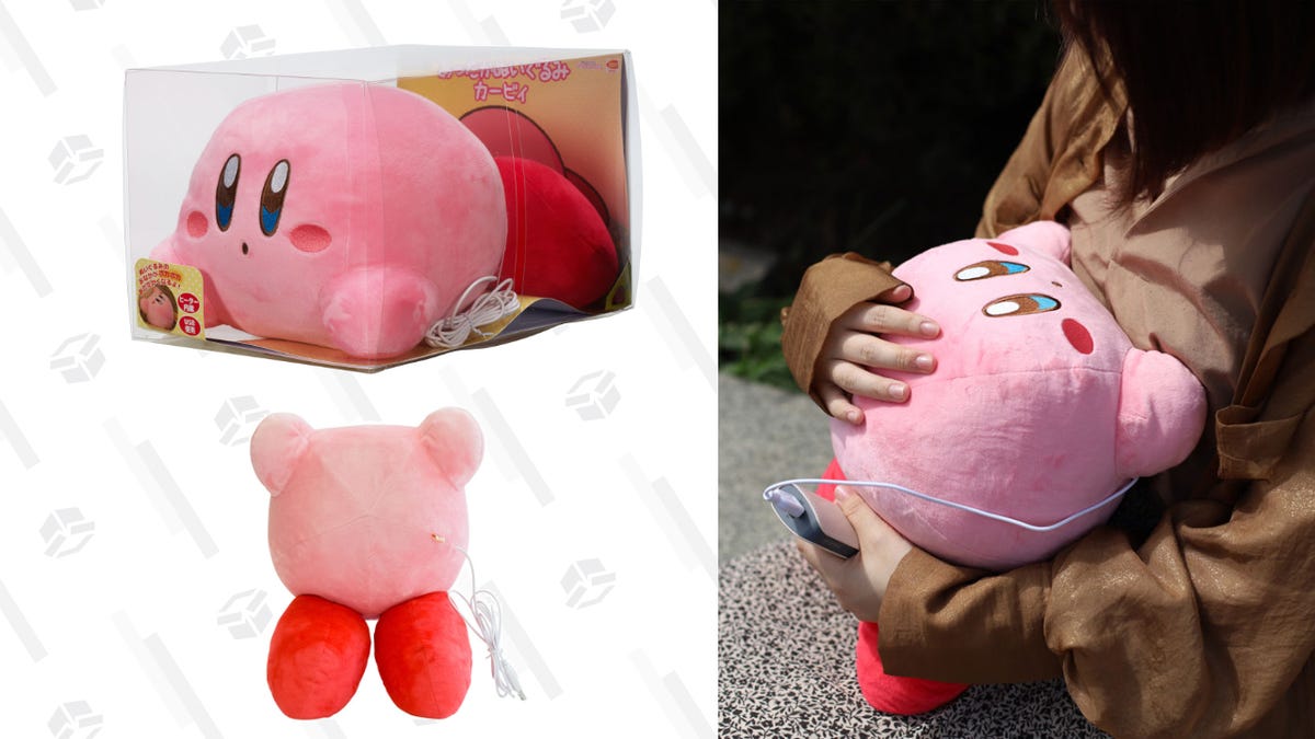 Pre-Order This USB Plush to Get Warm Hugs From Kirby