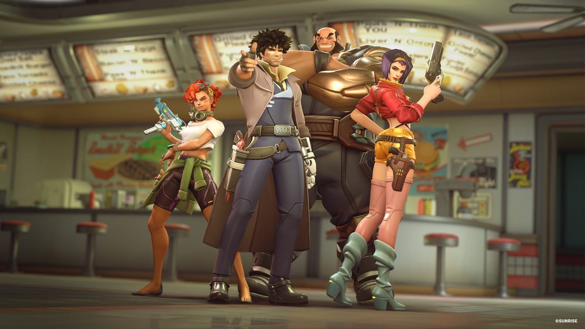 Overwatch 2 Gamers underwhelmed by Cassidy’s new Cowboy Bebop Skin