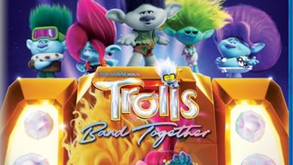 Trolls Band Together (Blu-ray + DVD + Digital), Now 32% Off