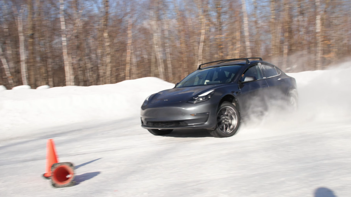 Is A Lifted Tesla Model 3 The Perfect Car For Rallying?