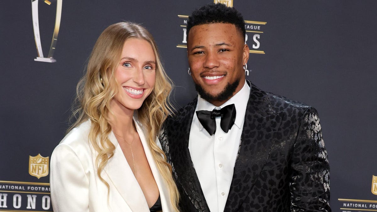 Uh-Oh...Many N-Word Tweets From Eagles Star Saquon Barkley’s White Fiancé Resurface Ahead Of Super Bowl