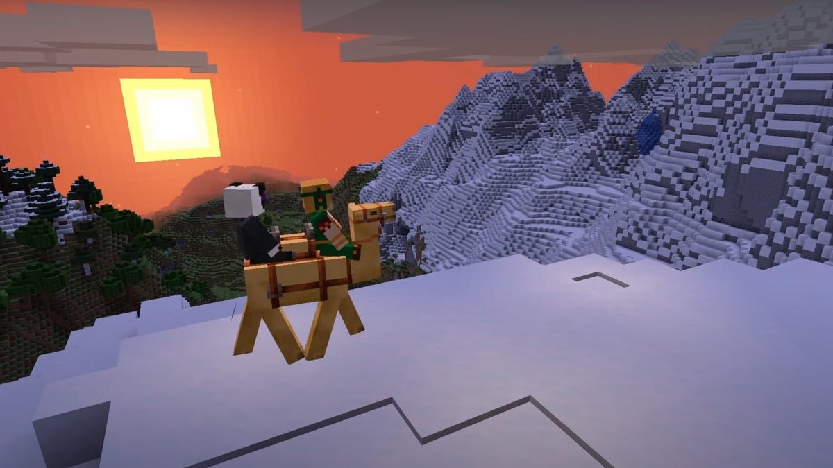 Minecraft's big 2023 update includes camels